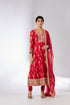 Joshna Tiered AG Set - Red